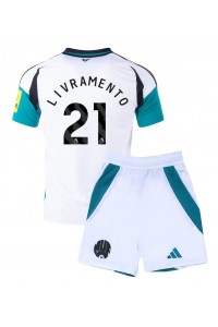 Newcastle United Tino Livramento #21 Babyklær Tredje Fotballdrakt til barn 2024-25 Korte ermer (+ Korte bukser)